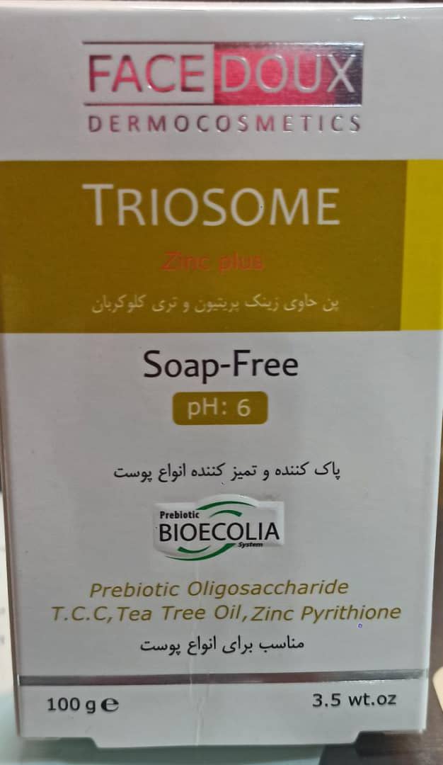 فیس دوکس پن تریزوم حاوی زینک پریتیون و تری کلوکربان
