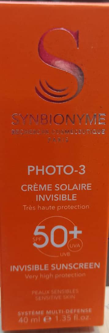 سینبیونیم ضدآفتاب بی رنگ spf50
