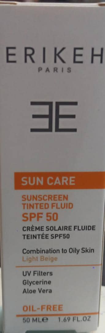 اریکه ضدآفتاب فاقد چربی مخصوص پوست های مختلط و چرب بژ روشن spf50